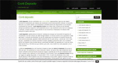 Desktop Screenshot of conti-deposito.com