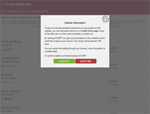 Tablet Screenshot of conti-deposito.net